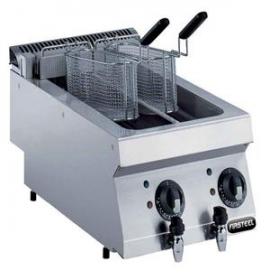  Friteuse top électrique 2X5 litres, 400 mm, gamme 700 Firsteel.             Firsteel