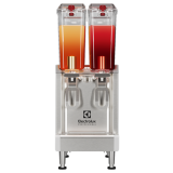 Distributeur de boissons réfrigérées avec bacs 2x9l, avec agitateur et couvercle. R290