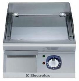 FryTop électrique plaque lisse au chrome poli 400 mm, contrôle thermostatique Electrolux