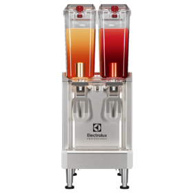 Distributeur de boissons réfrigérées avec bacs 2x9l, avec agitateur et couvercle. R290 Electrolux